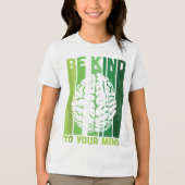 Green Ribbon Warrior & Camp; Supporters - Geesteli Tri-Blend Shirt (Voorkant)