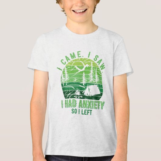 Green Ribbon Warrior & Camp; Supporters - Geesteli Tri-Blend Shirt (Voorkant)