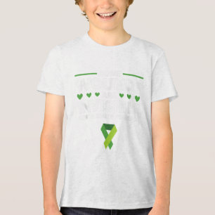 Green Ribbon Warrior & Camp; Supporters - Geesteli Tri-Blend Shirt