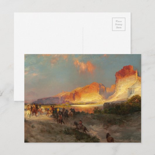 Green River Cliffs, Wyoming Briefkaart (Voorkant / Achterkant)