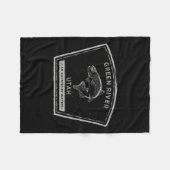 Green River Utah Fly Fishing Fleece Deken (Voorkant (Horizontaal))