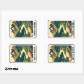 Green River Utah Kleuren Rechthoekige Sticker (Vel)