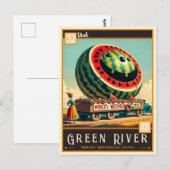 Green River, Utah | Oude ansichtkaart Briefkaart (Voorkant / Achterkant)