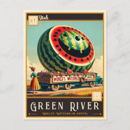 Green River, Utah | Oude ansichtkaart Briefkaart