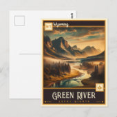 Green River, Wyoming |  Briefkaart (Voorkant / Achterkant)