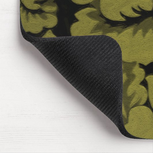 Green Roos Damask Muismat (Hoek)