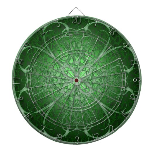 Green Rosetta Dartbord (Voorkant)
