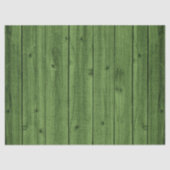 Green Rustic Beauful Wood Texture Tissuepapier (Voorkant)