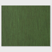 Green Rustic Grainy Wood Achtergrond Cadeaupapier (Vlak)
