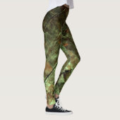 Green Rusty Grunge Metal Leggings (Rechts)