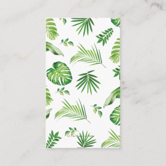 Green Safari Forest Oerwoud Dierenboeken voor Baby Informatiekaartje (Achterkant)