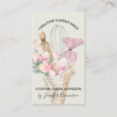 Green Sage Sophisticated Bakery Visitekaartje (Voorkant)