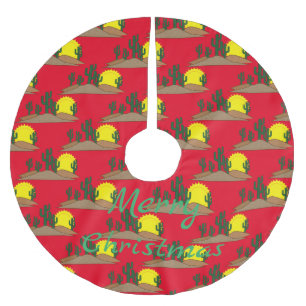 Green Saguaro Cactus Desert Sunrise Thunder_Cove Kerstboom Rok