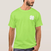 Green Saint Patricks Day jack for men | shamrock T-shirt (Voorkant)