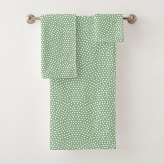 Green Same Komon (op grote schaal) Bad Handdoek (Insitu)