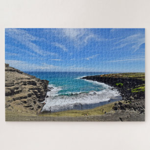 Green Sand Beach Big Island Hawaii -20x30- 1014 pc Legpuzzel