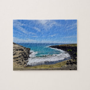 Green Sand Beach - Big Island, Hawaii - 8x10-110 p Legpuzzel