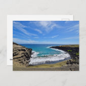 Green Sand Beach - Big Island, Hawaii - Briefkaart (Voorkant / Achterkant)