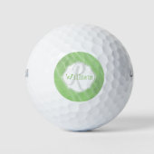 Green Sand Ripples Personalized Golf Balls Golfballen (Voorkant)