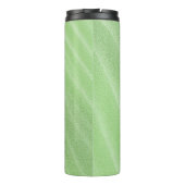 Green Sand Ripples Personalized Thermal Tumbler Thermosbeker (Achterkant)