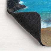 Green Sands Beach Big Island Hawaii Mousepad Muismat (Hoek)