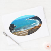 Green Sands Beach Big Island Hawaii stickers (Envelop)