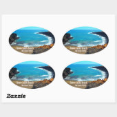 Green Sands Beach Big Island Hawaii stickers (Vel)