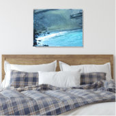 Green Sands Beach Hawaii Ingewikkeld Canvas Afdruk (Insitu (Slaapkamer))