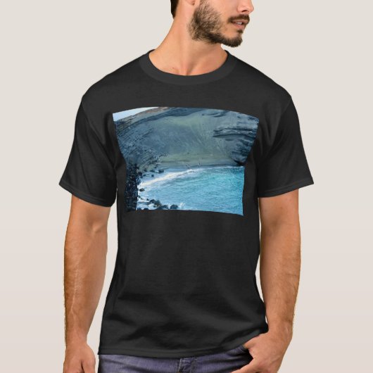 Green Sands Beach Hawaii T-shirt (Voorkant)