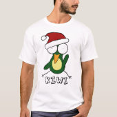 Green Santa Kiwi T-Shirt (Voorkant)