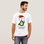 Green Santa Kiwi T-Shirt (Voorkant volledig)
