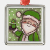 Green Santa - Ornament (Voorkant)