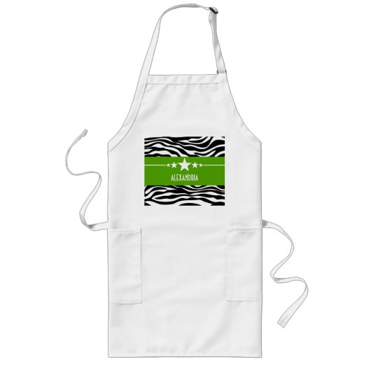 Green Sassy Star-Zebra Schort (Voorkant)