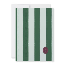 Green Scalloped Edge De datum opslaan