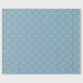 Green Scallops Cadeaupapier (Vlak)