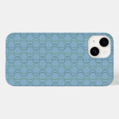 Green Scallops Case-Mate iPhone Case (Achterkant (horizontaal))