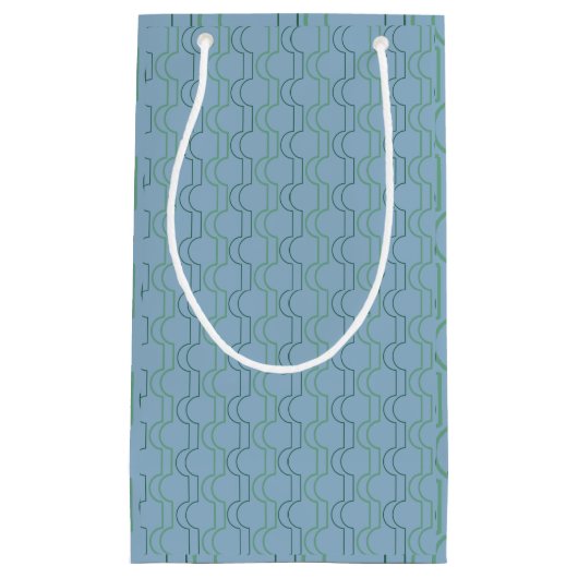 Green Scallops Klein Cadeauzakje (Voorkant)