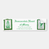Green Scapular Bumpersticker (Voorkant)