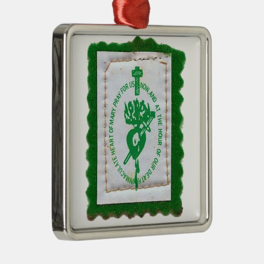 Green Scapular Ornament (Rechts)
