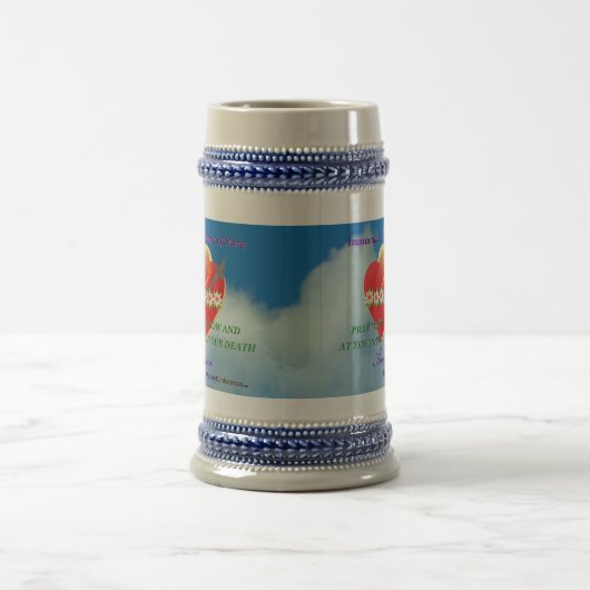 Green Scapular Sky Stein Bierpul (Center)