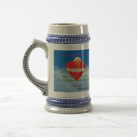 Green Scapular Sky Stein Bierpul (Links)