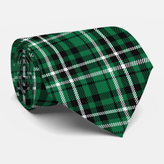 Green Scottish Tartan Plaid Stropdas