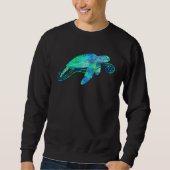 Green Sea Turtle Animal Trui (Voorkant)