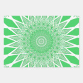 Green Seedling Tristyns Mandala Inpakpapier Vel (Voorkant 2)