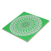 Green Seedling Tristyns Mandala Tegeltje (Zijkant)