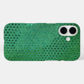 Green Sequin Shimmer Case-Mate iPhone Case (Achterkant (horizontaal))