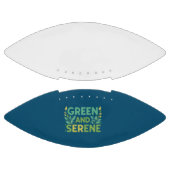 Green Serene American Football (Panelen)