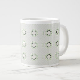 Green Serene Bloom Grote Koffiekop