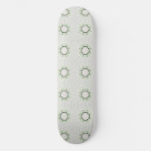 Green Serene Bloom Persoonlijk Skateboard (Voorkant)
