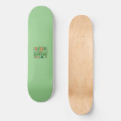Green Serene Persoonlijk Skateboard (Voorkant)